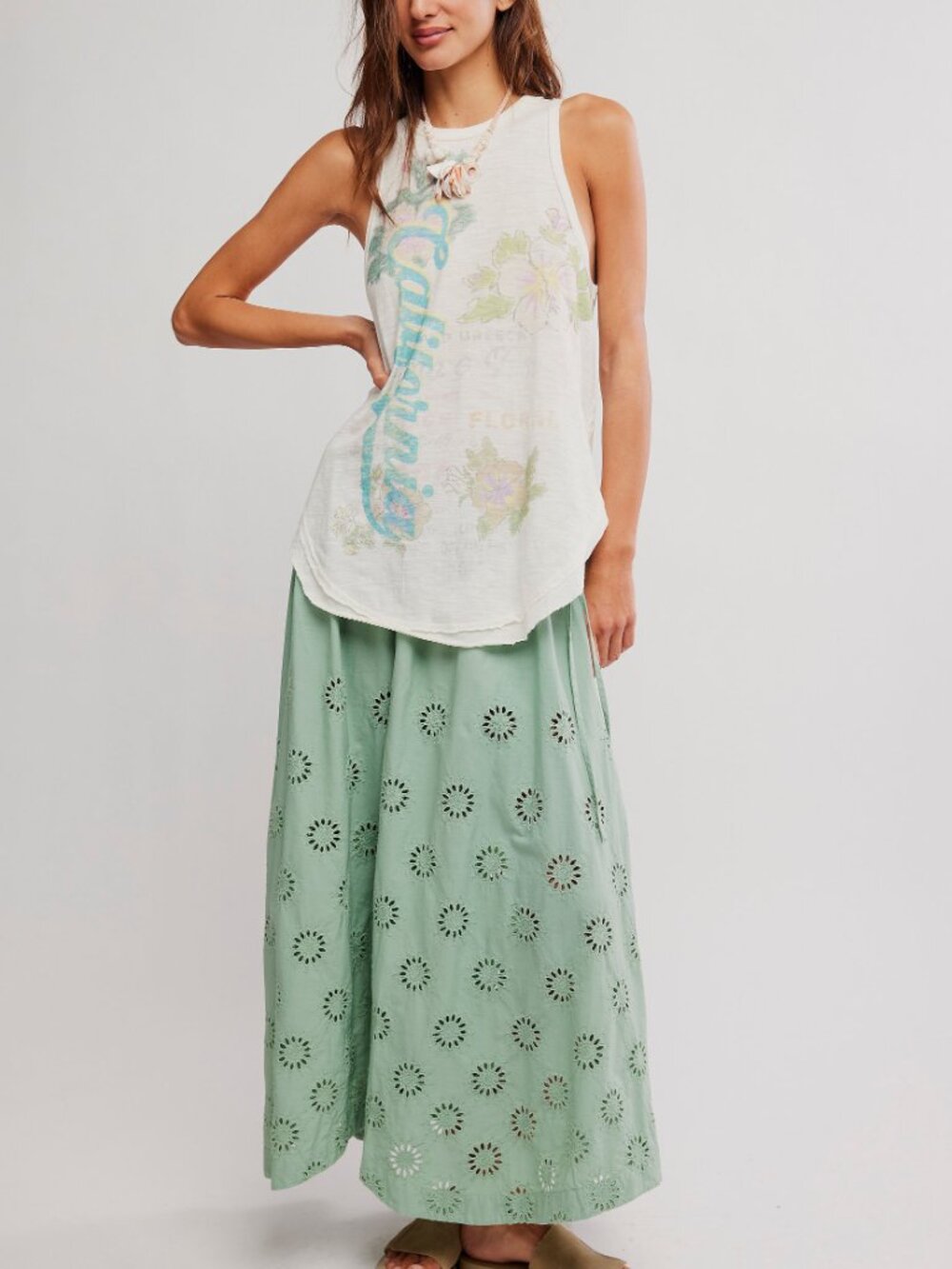 FREE PEOPLE We The Free Rosie Graphic Tank / Tofu Combo - Picture 8 of 9